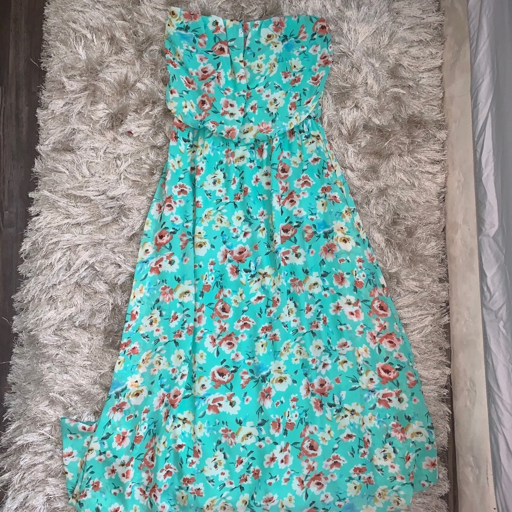 Arizona Tea Print Maxi Dress